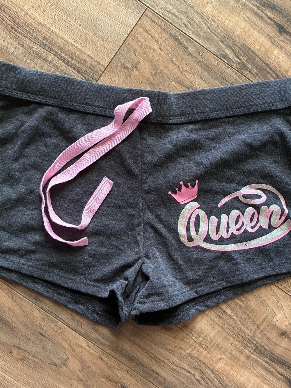Lounge Shorts with Pink Accents
